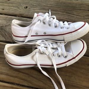 Low Top White Converse